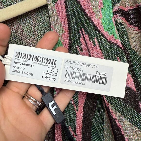 Circus Hotel Wrap Midi Dress NWT Sz. 42 (US M) - Picture 3 of 6